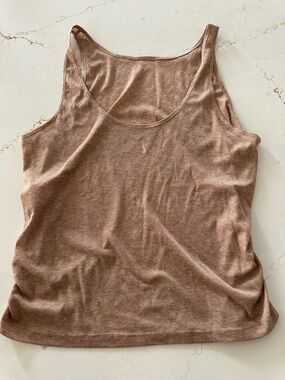 Nike Women’s tan Ribbed Tank Top size xl
